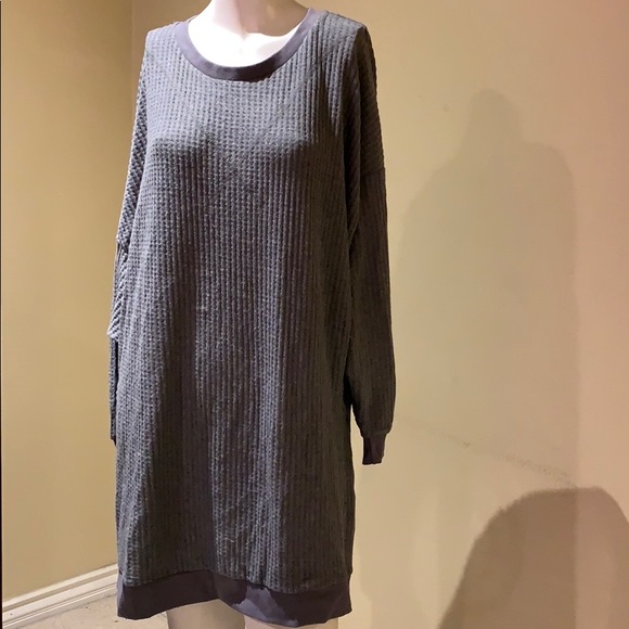 Umgee Tops - Umgee free sprit boho hippie waffle knit  therma